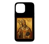 Custodia per iPhone 13 Pro Max Elegante icona cattolica di Sant'Agostino d'Ippona