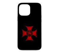 Custodia per iPhone 13 Pro Max Emblema croce cavalieri templari SIGILLUM MILITUM XPISTI