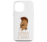 Custodia per iPhone 13 Pro Max Eneide - Mitologia romana - Arma Virumque - Latino classico
