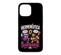 Custodia per iPhone 13 Pro Max Ermeneutica o Barbarie Umorismo Filosofico
