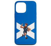Custodia per iPhone 13 Pro Max Eroe scozzese del rugby