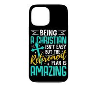 Custodia per iPhone 13 Pro Max Essere cristiani non è facile, ma il piano pensionistico è stupendo