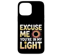 Custodia per iPhone 13 Pro Max Excuse Me You're In My Light Science Astronomy Nerd -