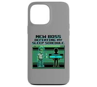 Custodia per iPhone 13 Pro Max Expecting Dad Gamer New Boss Sleep Schedule
