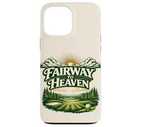 Custodia per iPhone 13 Pro Max Fairway to Heaven Golf - Vintage Retro per golfisti Man Cave