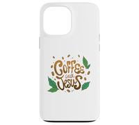 Custodia per iPhone 13 Pro Max Faithful Coffee Devotion with My Savior