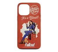 Custodia per iPhone 13 Pro Max Fallout Nuka Cola Lucy It's a Blast Retro Ad Gaming TV Show