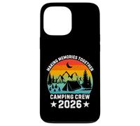 Custodia per iPhone 13 Pro Max Family Camping Crew 2026 Tees Outdoor Camping Group Matching