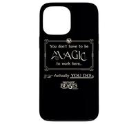 Custodia per iPhone 13 Pro Max Fantastic Beasts and Where to Find Them Magic To Work Here