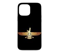 Custodia per iPhone 13 Pro Max Faravahar Simbolo del nazionalismo iraniano Zoroastrismo