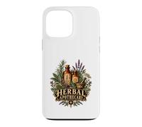 Custodia per iPhone 13 Pro Max Farmacia a base di erbe vintage botanico amante delle erbe