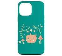 Custodia per iPhone 13 Pro Max Farmcore Mushroom Cute Pastel Pumpkin Cottagecore Aesthetic