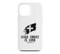 Custodia per iPhone 13 Pro Max Fede cristiana Gesù è il Signore Chiesa Classi bibliche