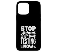 Custodia per iPhone 13 Pro Max Ferma ora i test sugli animali Foster Adotta l"attivista per i diritti dei rifugi