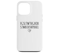 Custodia per iPhone 13 Pro Max FGSLTWTHGHOB Giovanni 3:16 Per Dio tanto amava il mondo