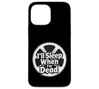 Custodia per iPhone 13 Pro Max Filmmaker Editor Horror Movie I'll Sleep When I'm Dead