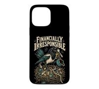 Custodia per iPhone 13 Pro Max Financially Irresponsible Funny Gazza Shiny Things Design
