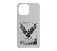 Custodia per iPhone 13 Pro Max Flaga Demone Strega Venti E Ali Selvatiche