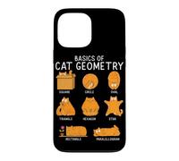 Custodia per iPhone 13 Pro Max Fondamenti Di Geometria Gatto Divertente Gatto Matematica Geometria Matematica