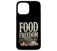 Custodia per iPhone 13 Pro Max Food Freedom Homestead Giardinaggio Autosufficienza