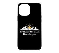 Custodia per iPhone 13 Pro Max For I Know the Plans I Have For You Bible Jeremiah 29:11 God
