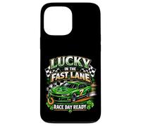 Custodia per iPhone 13 Pro Max Fortunato con l'auto Fast Lane Race Day Ready