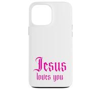 Custodia per iPhone 13 Pro Max Forza per incoraggiarti nei momenti difficili, Gesù ti ama
