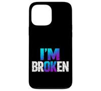 Custodia per iPhone 13 Pro Max Frase Emotiva sulla Vulnerabilità e Rottura