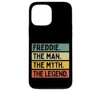Custodia per iPhone 13 Pro Max Freddie L'uomo Il mito La leggenda Divertente Citazione Personalizzata