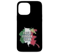 Custodia per iPhone 13 Pro Max Friuli Venezia Giulia Italia Retro Regione Mappa Vintage