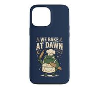 Custodia per iPhone 13 Pro Max Frog We Bake at Dawn Funny Baking Humor Meme 4