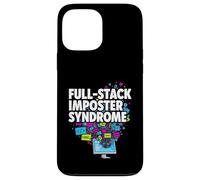 Custodia per iPhone 13 Pro Max Full-Stack Imposter Syndrome Funny Developer Coding