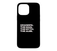 Custodia per iPhone 13 Pro Max Fun Grandpa - The Man, The Myth, The Alibi