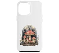 Custodia per iPhone 13 Pro Max Funghi Incantati Foresta Campana Jar Fungi Art