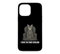 Custodia per iPhone 13 Pro Max Funny Cat Owner I Serve The Tabby Overlord