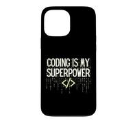 Custodia per iPhone 13 Pro Max Funny Coding is My Superpower Coder Programmer