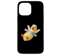 Custodia per iPhone 13 Pro Max Funny Duckling Duct Tape Meme Cute Duck Bird Animal Graphic