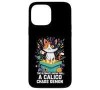 Custodia per iPhone 13 Pro Max Funny Gacha Gamer Calico Cat Ultimate Pull Chaos Demon