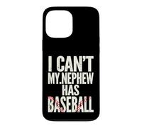 Custodia per iPhone 13 Pro Max Funny My Nephew Has Baseball Saying Sarcastico