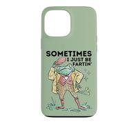 Custodia per iPhone 13 Pro Max Funny Sometimes I Just Be Fartin' Frog Graphic