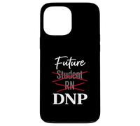 Custodia per iPhone 13 Pro Max Futuro studente RN DNP Infermieristica Dottorato Percorso Umorismo