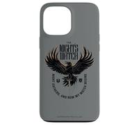 Custodia per iPhone 13 Pro Max Game of Thrones The Night's Watch Crow