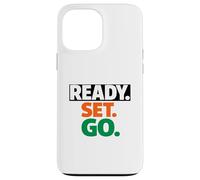 Custodia per iPhone 13 Pro Max Gara Ready Go Marathon Go Time Get Moving Sprinter 10k 5k