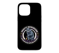 Custodia per iPhone 13 Pro Max Gatto blu di fisica applicata russo, ricercatore gravitazionale