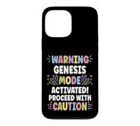 Custodia per iPhone 13 Pro Max GENESIS Personalized Name Funny Cute Custom GENESIS Name