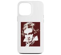 Custodia per iPhone 13 Pro Max Genio della musica classica di Beethoven