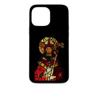 Custodia per iPhone 13 Pro Max Gesù Chiesa cattolica San Stanislao Stained Glass