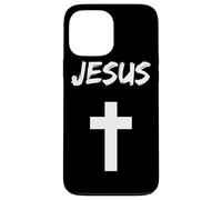 Custodia per iPhone 13 Pro Max Gesù Croce Chiesa Cristiana Dio Religione