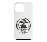 Custodia per iPhone 13 Pro Max Giapponese Bonsaï arbre plante Motivations Bonsaï