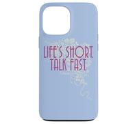 Custodia per iPhone 13 Pro Max Gilmore Girls Life'S Short. Talk Fast.